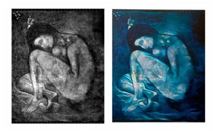 Inteligencia artificial revela un Picasso oculto bajo ¡otro Picasso! | Video