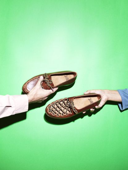 Los zapatos de Aldanondoyfdez imaginan soluciones a partir del calzado tradicional y ponen el foco en la construcción de cada modelo.