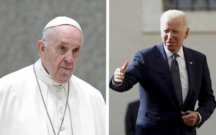 Biden se reúne con el papa Francisco en el Vaticano mientras en EU se enciende debate sobre el aborto