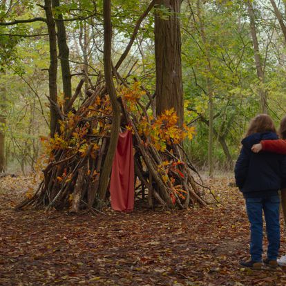 Un fotograma de 'Petite Maman', presentada este miércoles en la Berlinale.