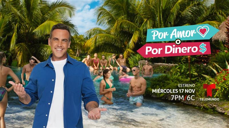 Telemundo estrena Por Amor o Por Dinero, y Así se Baila cambia de horario