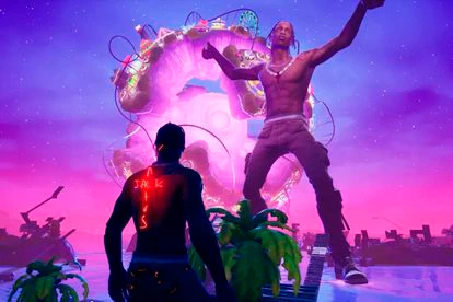 La actuación de Travis Scott en el videojuego Fortnite reunió a 12 millones de espectadores.