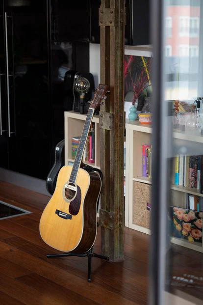 Una de las guitarras de Ángel Stanich.