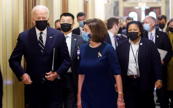 Biden acude al Congreso para salvar su agenda antes de viaje a Europa