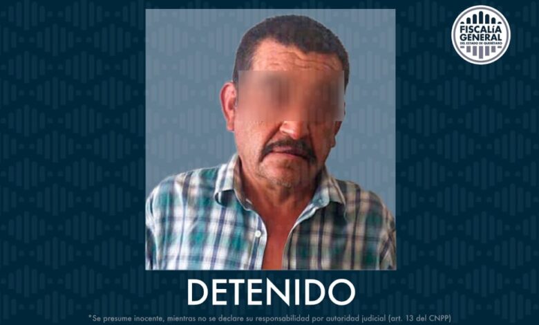 Cae asesino en Querétaro, mató a una persona en Hidalgo