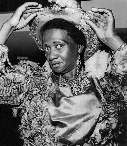 Carolina Maria de Jesus, retratada el 23 de febrero de1963, en una foto de la colección del Archivo Público del Estado de São Paulo.