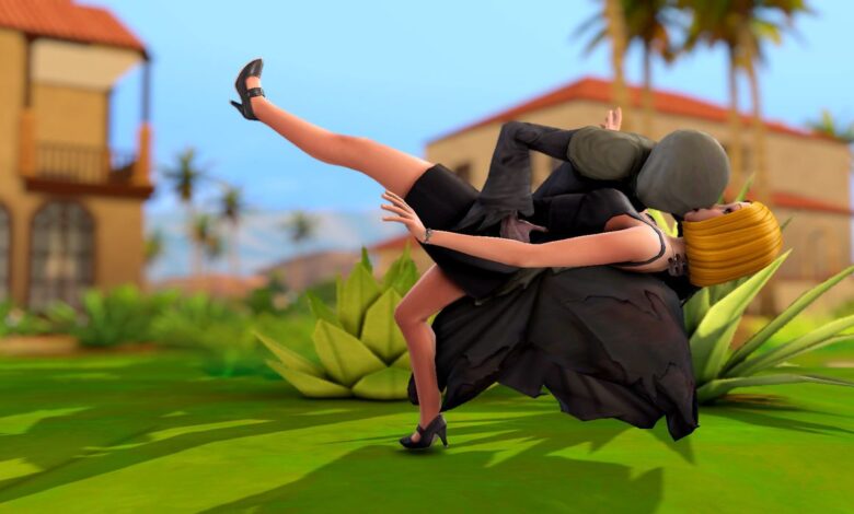Cómo hacer romance con Los Sims 4 Grim Reaper |