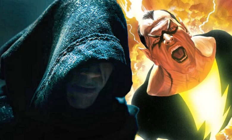 Cómo la película de Black Adam cambia su origen de los cómics