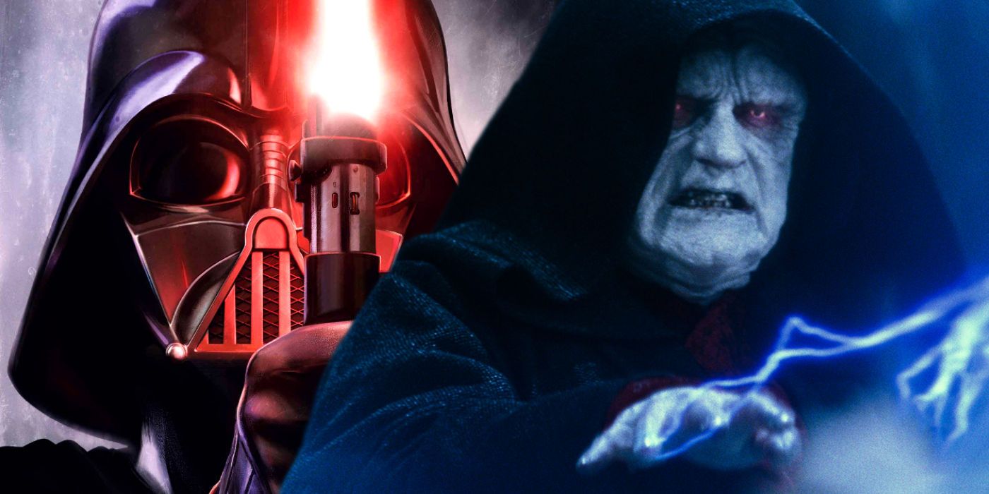 Darth Vader humilló al hereje Sith que inspiró a Palpatine