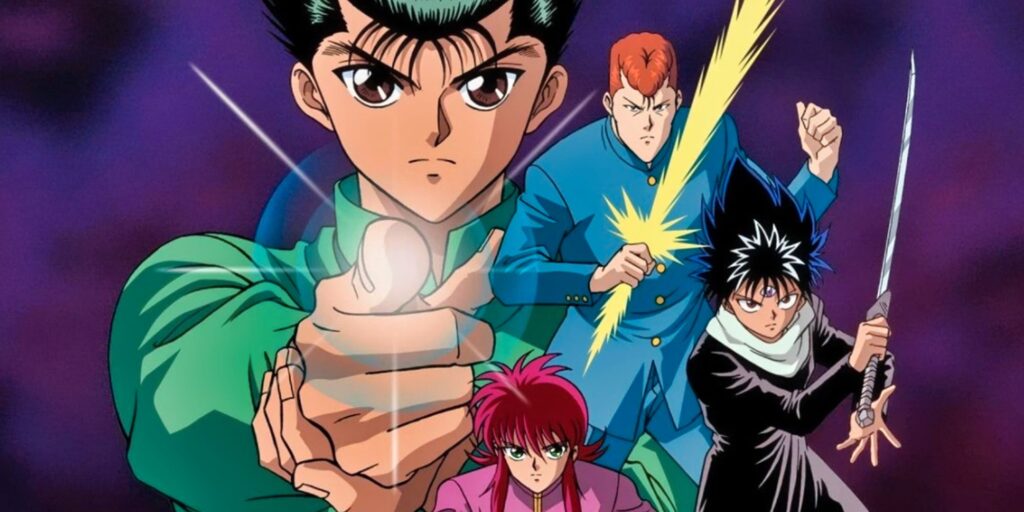 Dónde ver el anime Yu Yu Hakusho (Netflix, Hulu o Prime)