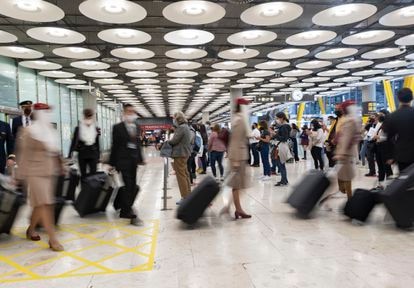 Imagen de la Terminal T4 del Aeropuerto Adolfo Suárez Madrid.