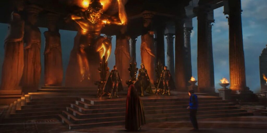 El arte conceptual de Shazam 2 revela nuevas ubicaciones: Atenas y Reino de los dioses