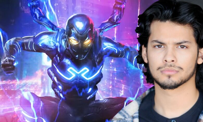 El arte conceptual de la película Blue Beetle revela el primer vistazo al disfraz de DC Hero