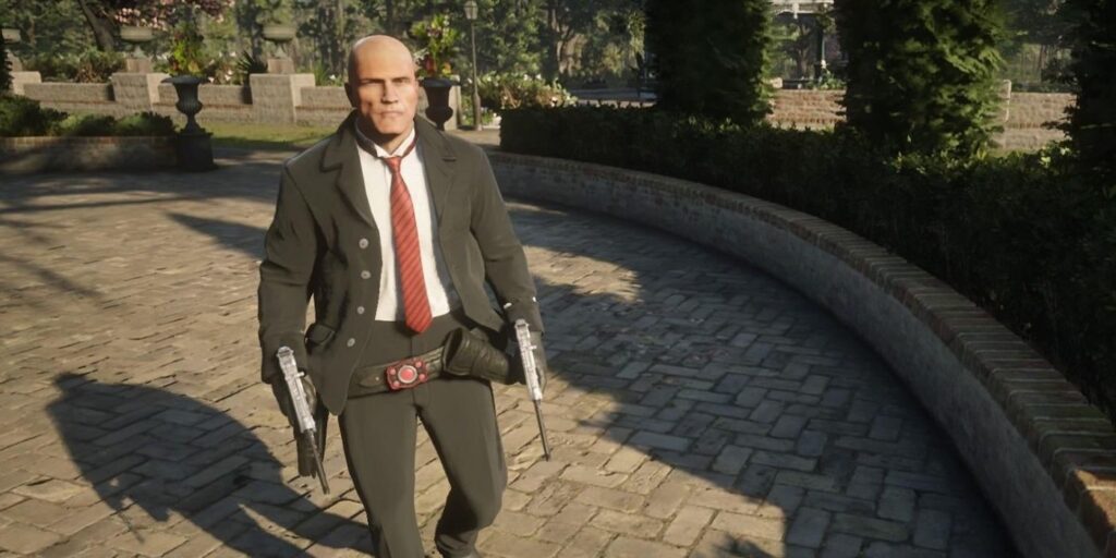 El creador de personajes de Red Dead Online utilizado para hacer el Agente 47 de Hitman