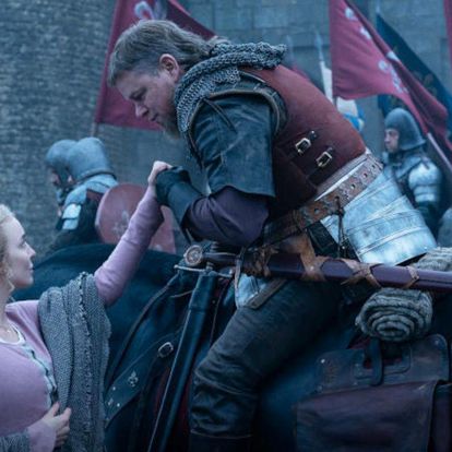 Jodie Corner y Matt Damon, en 'El último duelo'.