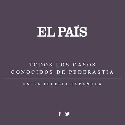 Base de datos abusos en la Iglesia EL PAÍS