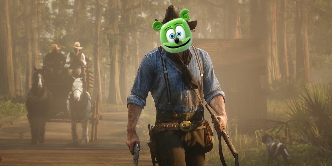 El video de Red Dead Redemption 2 muestra a Arthur Morgan cantando la canción de Gummy Bear