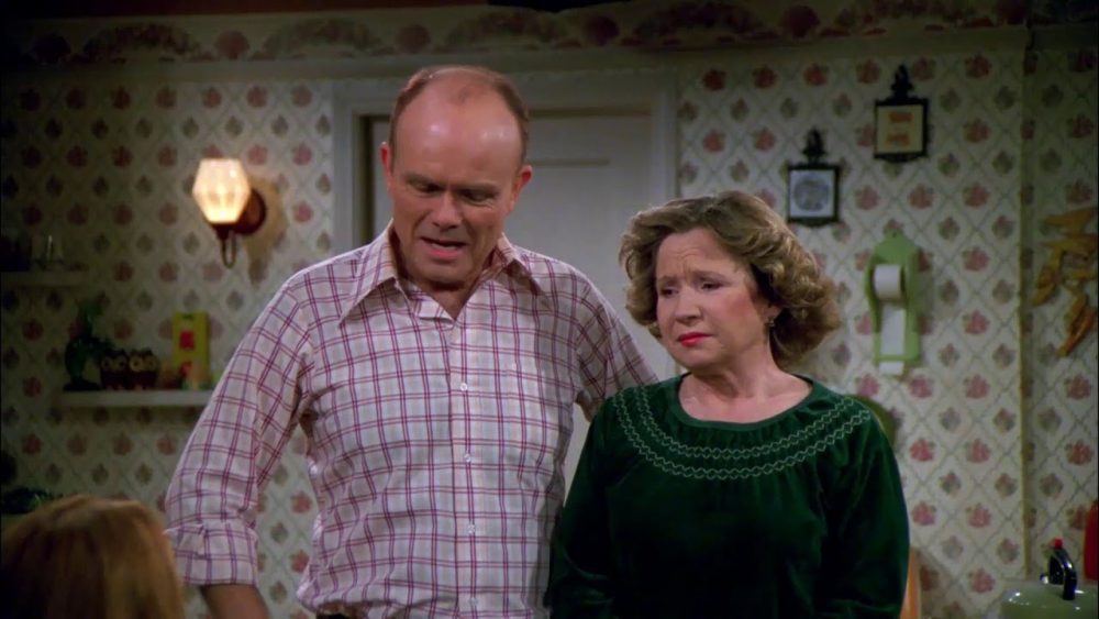 Debra Jo Rupp y Kurtwood Smith ese show de los 90