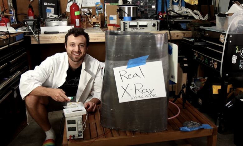 Este tipo construyó su propia máquina de rayos X después de recibir una factura de hospital de $ 69K