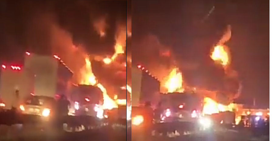 Explota pipa de gas, en caseta del Circuito Mexiquense, con dirección a Querétaro