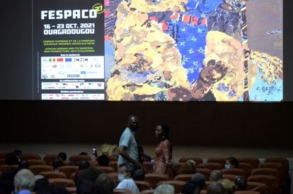 Una de las salas de proyección del festival Fespaco.