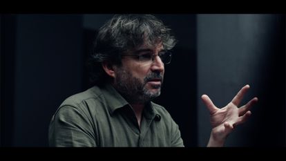 Jordi Évole, en un momento de su entrevista con Iván Redondo.