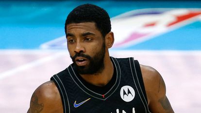 Kyrie Irving, durante un partido con los Brooklyn Nets en diciembre de 2020.