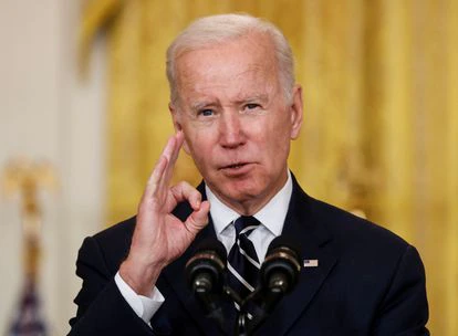 Joe Biden, este jueves en la Casa Blanca.