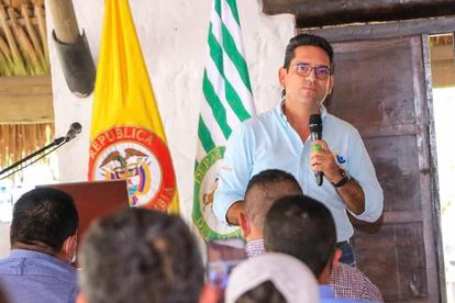 El gobernador del Meta, Juan Guillermo Zuluaga, en una imagen de sus redes sociales en diciembre de 2020.