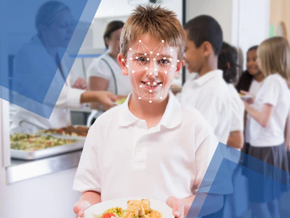 Captura de una publicidad de la empresa CRB Cunninghams, que ha puesto en marcha sistemas de reconocimiento facial en varias escuelas escocesas.