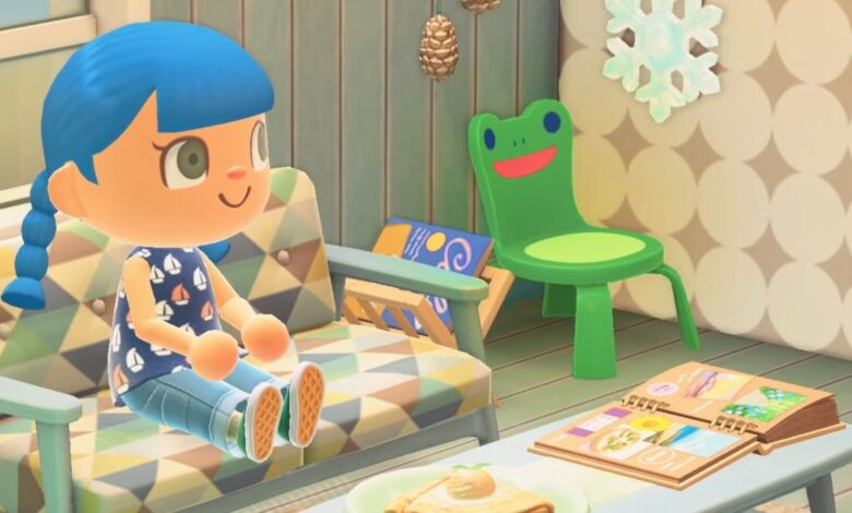 La silla Froggy de Animal Crossing Update ha respondido las oraciones de los jugadores