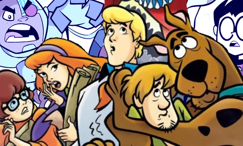 Los Jóvenes Titanes se convierten en Scooby Gang en un divertido fan art