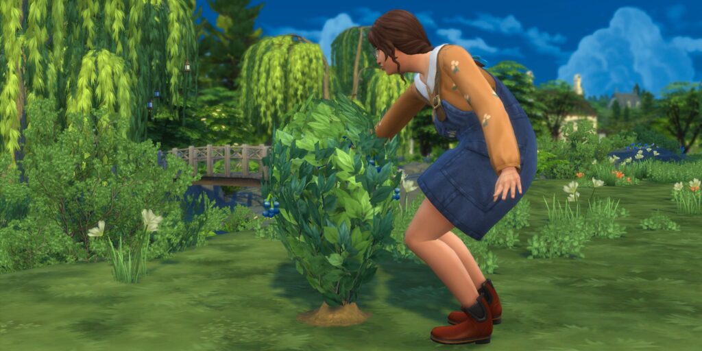 Los Sims 4 Vida en la cabaña: ubicaciones cosechables en Henford-on-Bagley