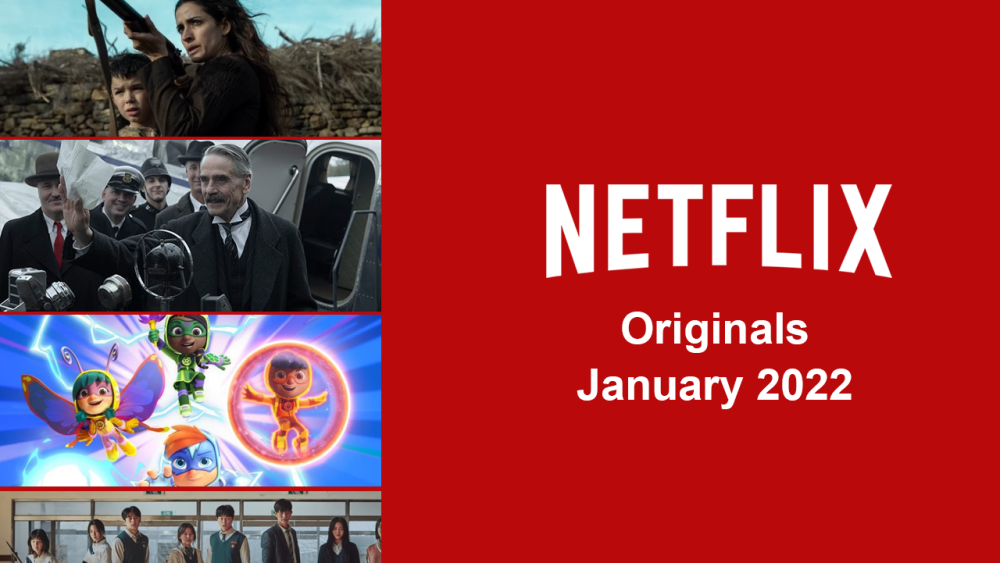 Originales de Netflix en enero de 2022