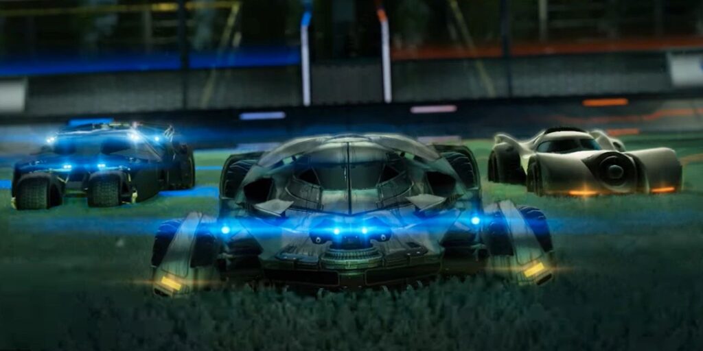 Los tres batmóviles de Rocket League regresan para el evento Haunted Hallows