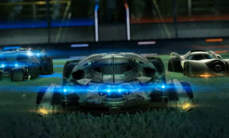 Los tres batmóviles de Rocket League regresan para el evento Haunted Hallows