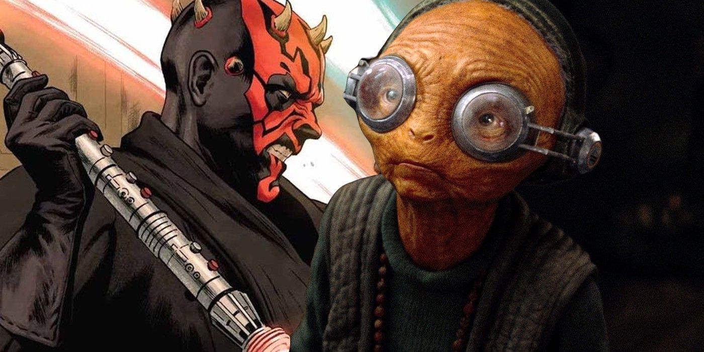 Maz Kanata de The Force Awakens evitó el próximo Darth Maul