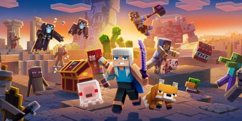 Minecraft Dungeons revela aventuras de temporada y un nuevo sistema de progresión