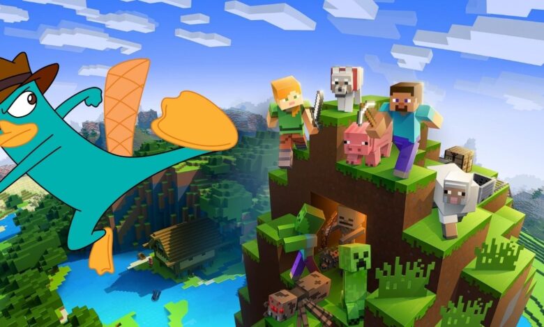 Minecraft Mod agrega Platypus Companions al juego |