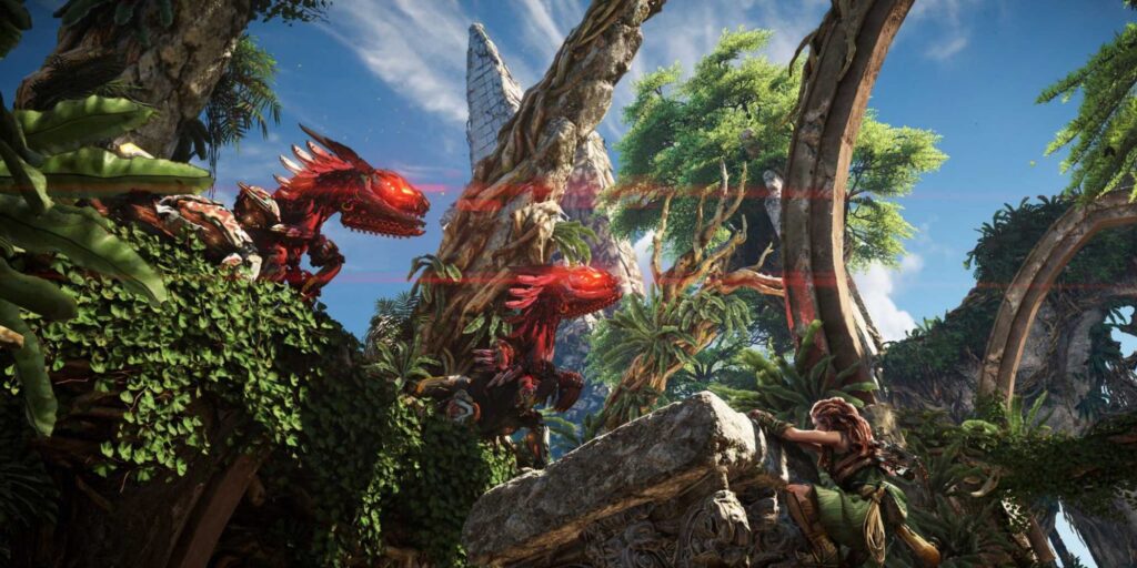 Nuevas armas y mecánicas de combate de Horizon Forbidden West