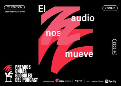 Premios Ondas Globales del Podcast, organizados por PRISA Audio y Cadena SER, en colaboración con Spotify.