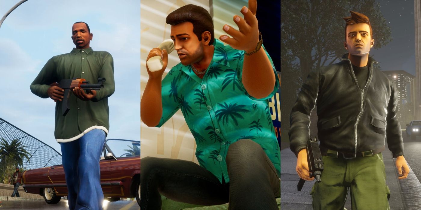 Por qué los personajes de la trilogía de GTA se ven tan raros |