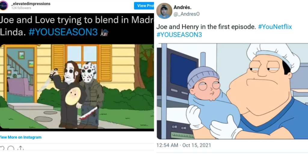 Resumen de Internet de los mejores memes de la temporada 3 de USTED |