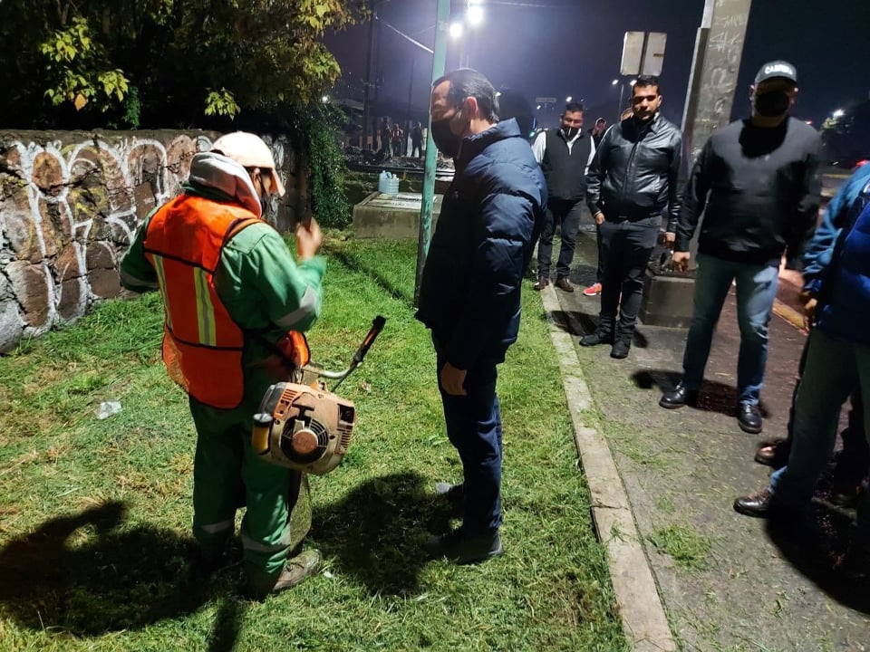 Roberto Cabrera inicia acciones urgentes como Programa de Bacheo y mejoramiento de imagen urbana