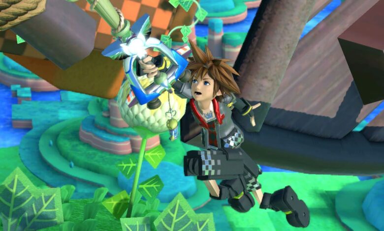 Super Smash Bros Ultimate Mod le da a Sora su forma de caja de juguetes