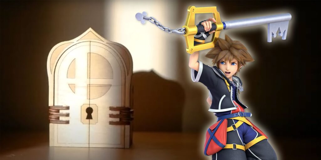 Super Smash Bros.Ultimate Fan Designs DIY Llavero de Kingdom Hearts