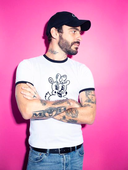 El zapatero Abraham Ortuño.