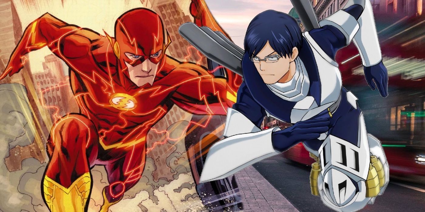 The Flash vs Tenya Iida de My Hero Academia: ¿Quién ganaría en una pelea?
