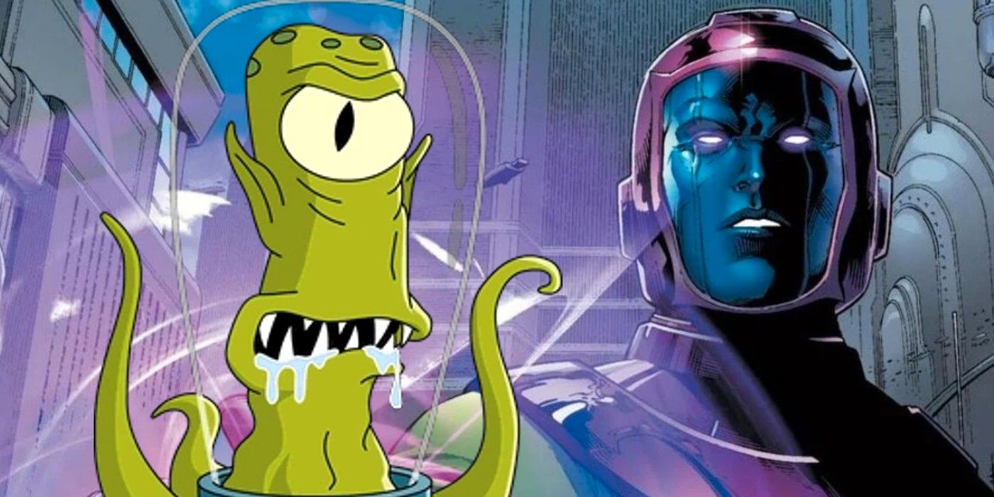 Todo lo que Kang de Marvel tiene en común con la versión de Los Simpson