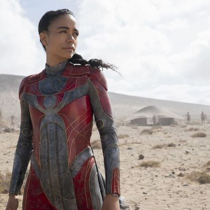 Escena de la película 'Eternals', dirigida por Chloé Zhao.